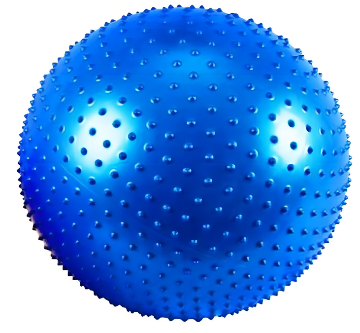Pelota Balón Pilates / Yoga / Masaje Erizo 65cm