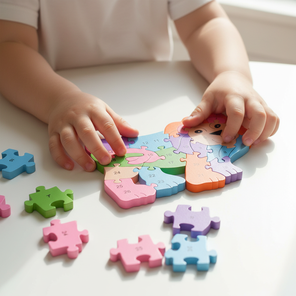 Puzzle 3D  de madera