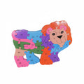 Rompecabezas/ educativo/ abecedario/números/ animales