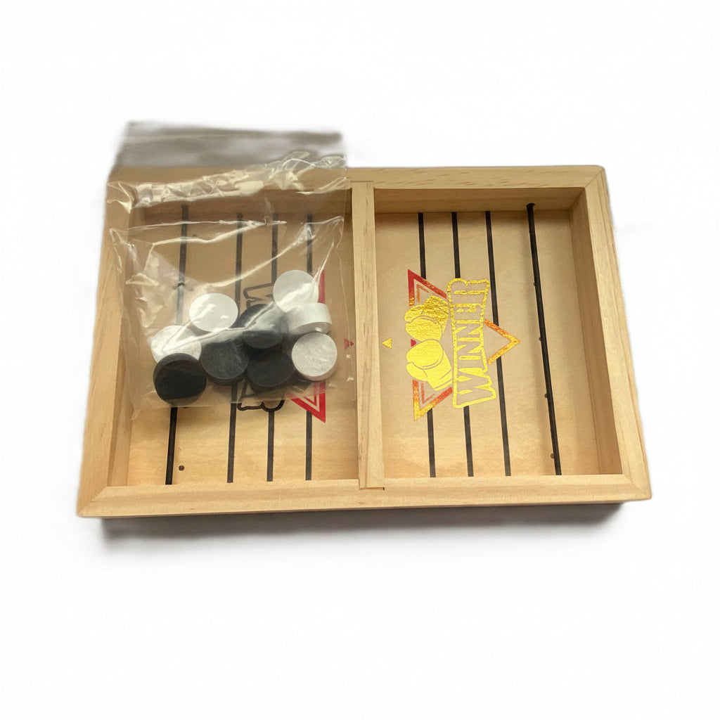 Juego De Mesa Futbol Hockey Sling Puck