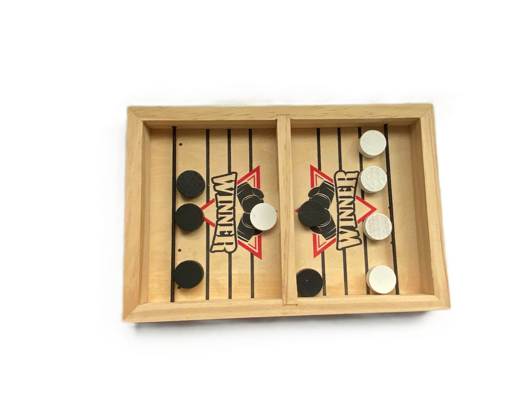 Juego De Mesa Futbol Hockey Sling Puck