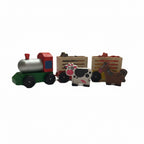 Tren Transporte Animales De La Granja