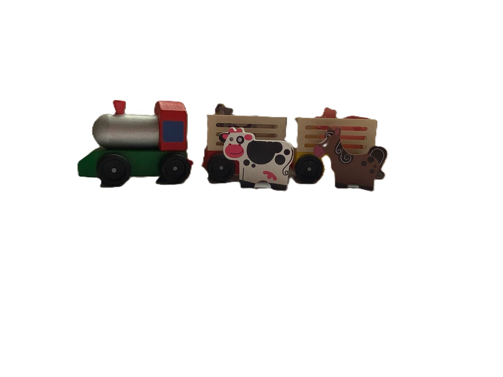 Tren Transporte Animales De La Granja