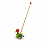 Carrito de arrastre animales madera